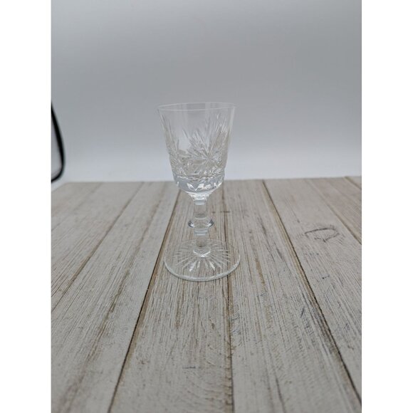 Edinburgh Crystal Star of Edinburgh Liqueur Glass Scotland 4" Stemmed - Picture 1 of 6